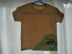 ★無印★レッサーパンダ プリント Tシャツ 100cmのサムネイル