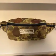 WILDERNESS EXPERIENCE ボディバッグ カモフラージュ 明細