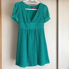 ワンピース OZOC （ グリーン × ドット ）