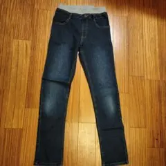 ダークブルーデニム パンツ 160cm