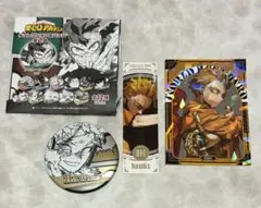 僕のヒーローアカデミア　ホークス　缶バッジ　シールのサムネイル