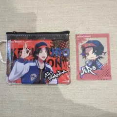 サンキューマート ランダムフラットポーチ クリアステッカー 山田二郎