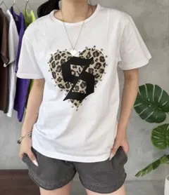 sedacle アソートハートスタッズTEE レオパード