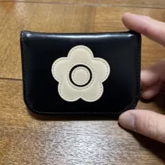 MARY QUANT フラワーモチーフ コインケース