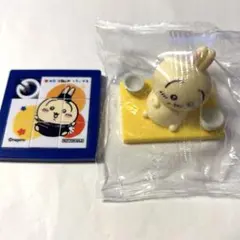 松屋　ちいかわ　コラボ　うさぎ　フィギュアとパズル