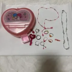 サンリオ リトルツインスターズ アクセサリーケース　セット