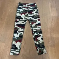 Reebok リーボック タイツ スパッツ　カモフラ　迷彩柄 M ヨガランニング