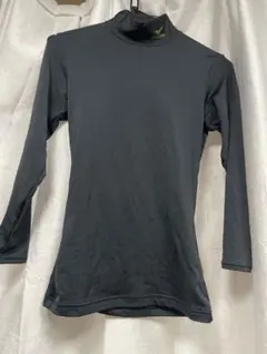 MIZUNO アンダーシャツ ハイネック 長袖 ブラック Sサイズ