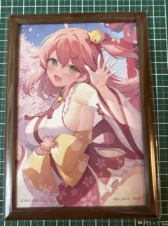 ネ*尾様 ホロライブ さくらみこ フレームスタンド 一番くじ