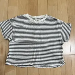 アプレレクール　110 Tシャツ　ボーダーのサムネイル