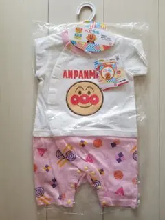 新品☆アンパンマンのベビー服♪サイズ　60~70　ロンパース　カバーオール　夏服