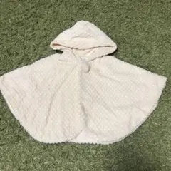 ミキハウス ポンチョ ケープ　70〜85cm