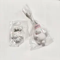 サンリオ ガチャガチャ ライブキャラクター・ふわふわスノー シナモン 2点セット