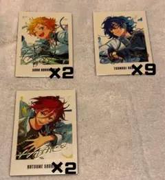 あんさんぶるスターズ!! あんスタ ぱしゃっつ 9周年 宙 つむぎ 夏目