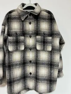 niko and ... チェック柄ジャケット　アウター　Lサイズ