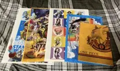 【当選品】『ワンピース×menu ミニクリアファイル』全種類 フルコンプセット 当選品】『ワンピース×menu ミニクリアファイル』全種類 フルコンプ