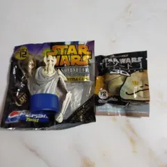 スターウォーズ　ボトルキャップ& エピソード1 ストラップ　2点セット