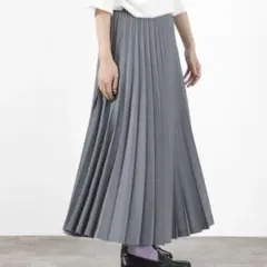 SHINZONE（シンゾーン） プリーツスカート　　34 グレー