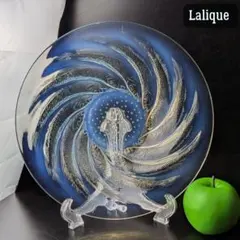 ラリック ポワソン 30㎝大皿 オパルセント Lalique Poissonsのサムネイル