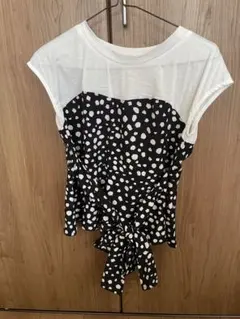 Tシャツ 白、ダルメシアン トップスのサムネイル