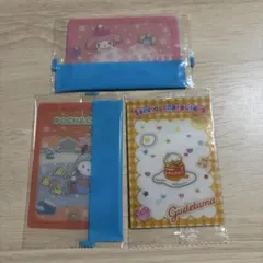 산리오 キャラクターズ クリアカード ウェファーチョコ 3枚セット