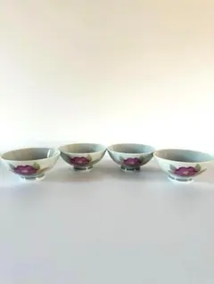 昭和レトロ 茶碗 花 まとめ売り