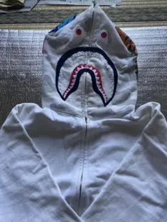 A BATHING APE SHARK FULL ZIP HOODIE