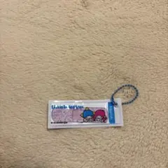サンリオキャラクターズ ばんそうこうキーホルダー リトルツインスターズのサムネイル