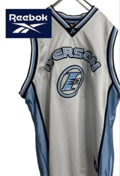 激レア　Reebok Allen Iverson ノースリーブ　リバーシブル 激レア Reebok Allen Iverson ノースリーブ リバーシブル - メルカリ