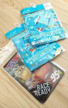 キッズゴム付き三角巾 約50〜54cm カーズ マスクケース
