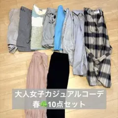 春物 レディース服 まとめ売り 一週間コーデ売り 大人女子 オフィスカジュアル