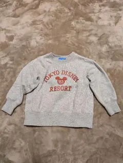 東京ディズニーリゾート トレーナー 100cm グレー