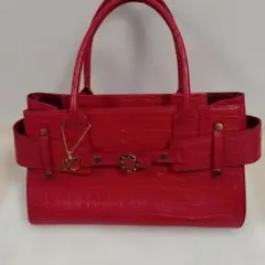 4℃ 　キャンバス×レザートートバッグ