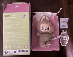 【正規品】labubu ラブブExciting Macaron 茶 Toffee