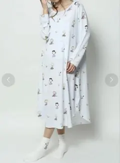 GELATO PIQUE PEANUTS スヌーピー ルームウェア　ミント