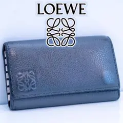 LOEWE ロエベ アナグラム 6連キーケース レザー　良品のサムネイル