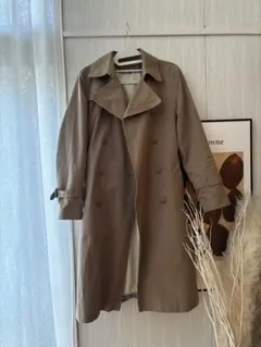 美品 ベージュ トレンチコート インナー付き