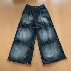 SUGAR SPOON パンツ ブラックのサムネイル