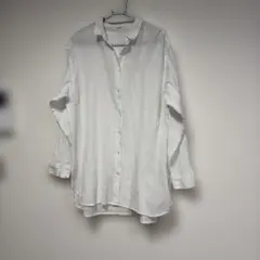 studio CLIP ホワイト長袖シャツF