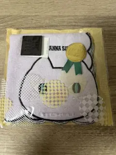 ANNA SUI 猫デザイン タオルハンカチ