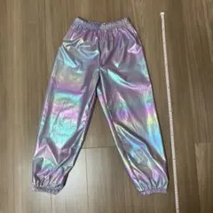 SHEIN メタリック ボトムス パンツ ズボン