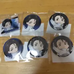 呪術廻戦　乙骨憂太 缶バッジ、アクリルキーホルダーセット