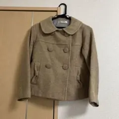 ポンポネット ショートコート　サイズS