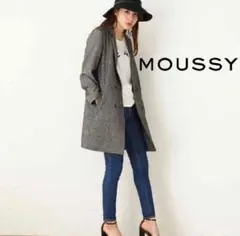 【美品】MOUSSY mid rise basic skinny