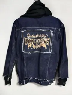 RODEO CROWNS フード付きデニムジャケット