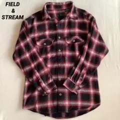 FIELD & STREAM ヘビーネルシャツ　チェック　古着