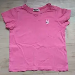 ミキハウス ピンク Tシャツ 90