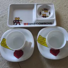 LEGO 1210 COWBOYS マグカップ プレート セットのサムネイル