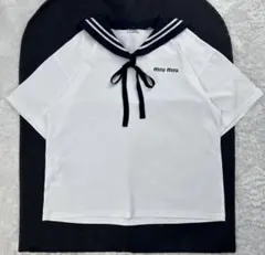 miu miu セーラーカラー Tシャツのサムネイル