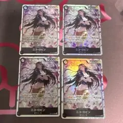 ワンピースカード ニコ・ロビン SR OP12-087 4枚